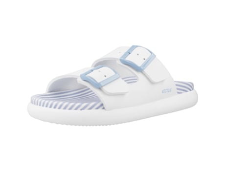 Zapatos de Mujer VEGTUS Tanamistripes Tecido Blanco (40)