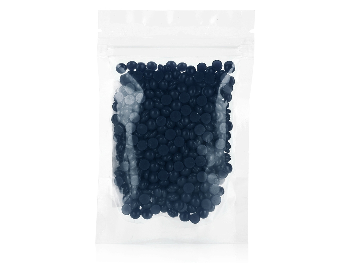 50g/saco Cera Dura De Depilação Em Grãos 6 Sabores Cera De Abelha Para Remoção De Pelo (árvore Do Chá)