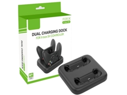 Cargador doble para mandos Microsoft Xbox Series X/S, estación de carga USB con doble soporte