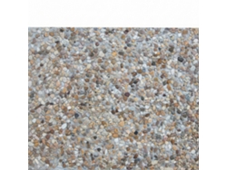 Terrazo De Canto Rodado Piedraviva Amarillo / Palet 12 M2 / 40x40x4 Cm - Piedra Fina - Fondo Gris
