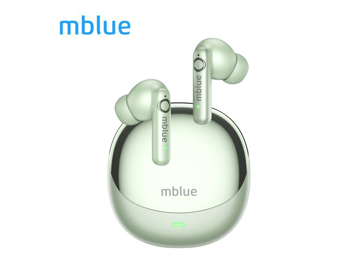 Auriculares Inalámbricos Mblue Ar09 Bt5.4 Con Cancelación De Ruido, Resistentes Al Agua Y Con Micrófono Para Deportes.