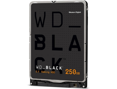 Disco Interno SSD WESTERN DIGITAL Black Mobile (500 GB - SATA - 180 MB/s)