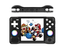 Consola portátil Arcadia Pulse Pro | 4.0" | Multijugador Wifi | 4000 mAh | Motor háptico | 128 GB | Transparente medianoche
