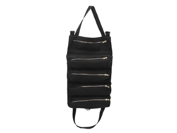 Bolsa de herramientas plegable negra para el asiento trasero del coche