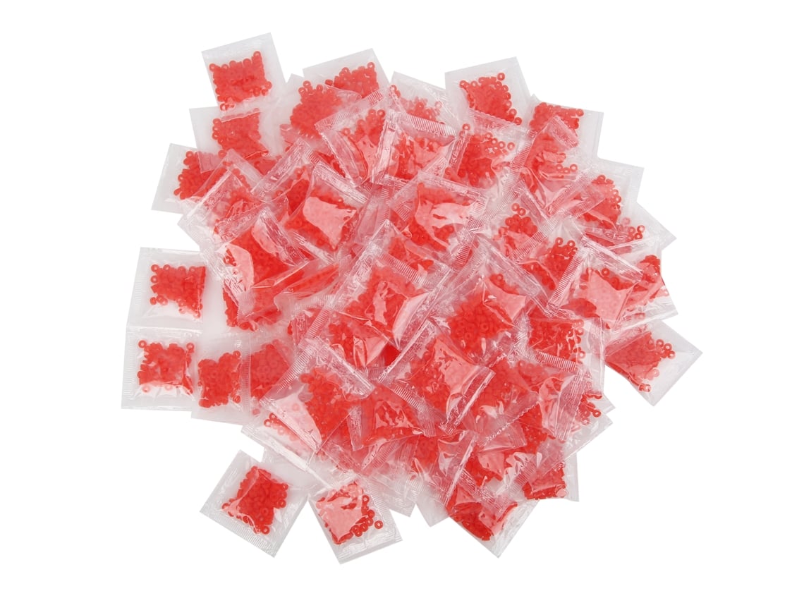 2026rebe-100 Paquetes De Gomas Elásticas Para Cebo De Pesca Bait Bands 4x2mm Para Pesca Terminal De Caña