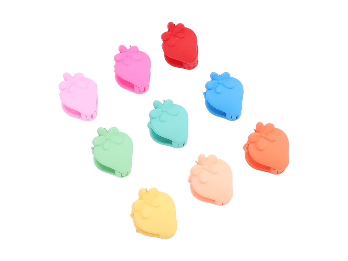 100 Pinzas Pequeñas Para Cabello De Fresa Bonitas Antideslizantes Mini Clips Para Mujeres Niñas Niños
