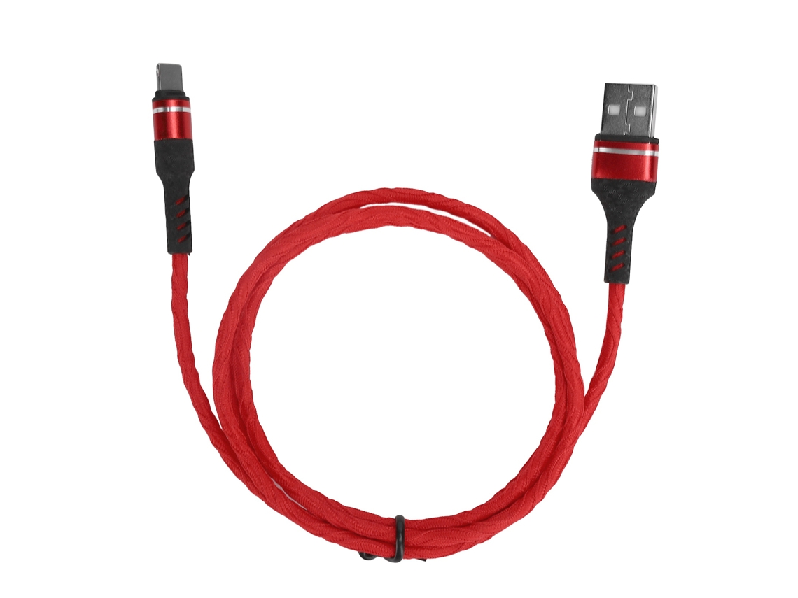 Cable de datos de mezclilla repujada para Apple, Android, Tipo-C 1m EOOCOO