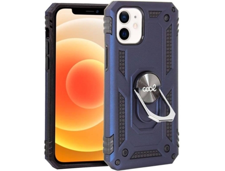 Funda Iphone 12 Mini COOL Anillo Azul