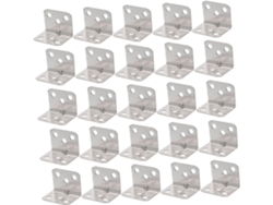 50 Soportes De Acero Inoxidable Para Estantes, Soportes Angulares Reforzados