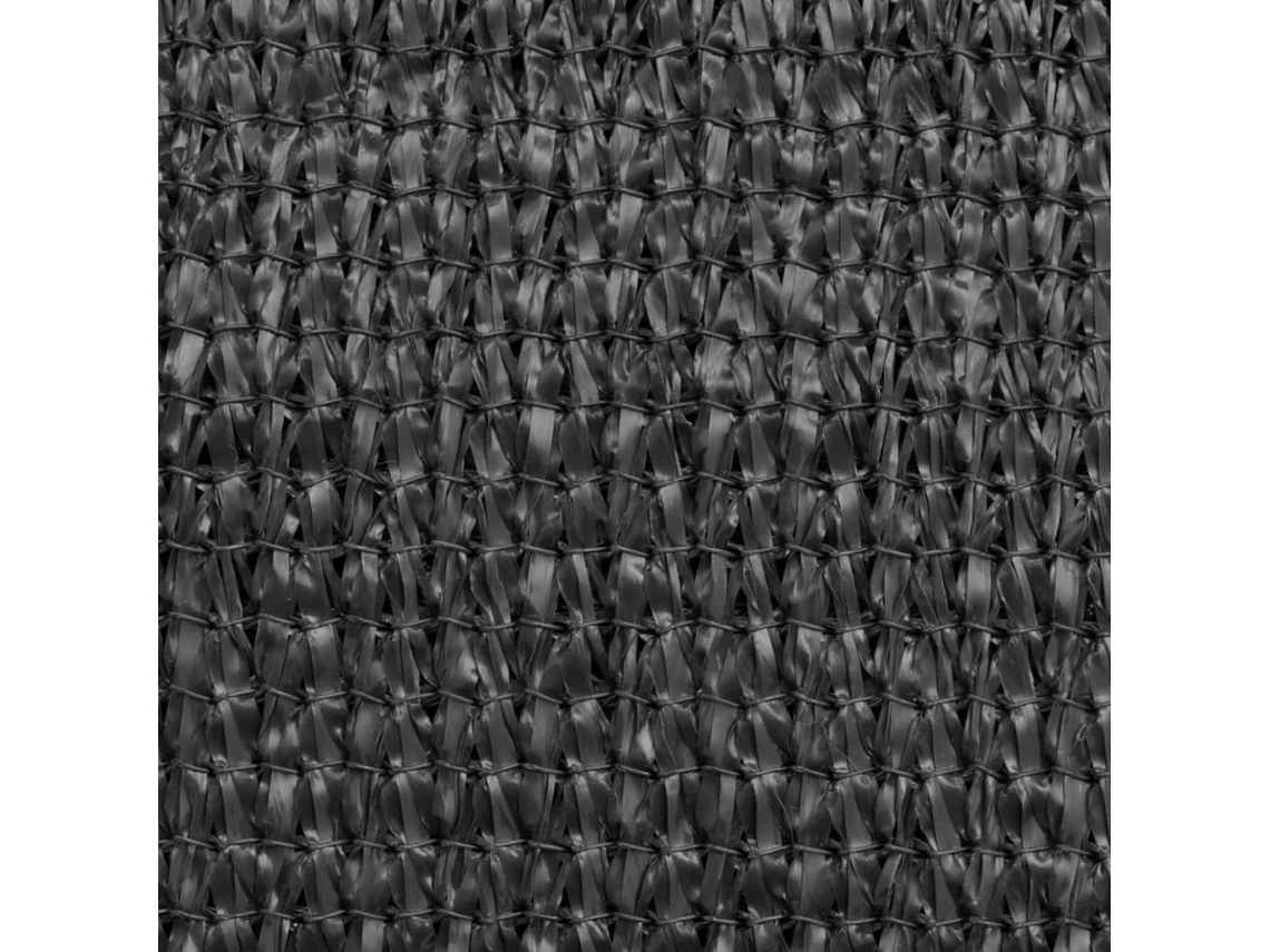 Mampara de balcón HDPE 90x400 cm Antracita Wsd946242 Lovely Home