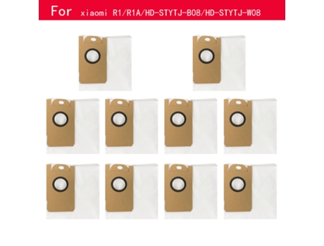 Para Xiaomi Mijia R1 R1A HD-STYTJ-B08 HD-STYTJ-W08 accesorios para aspiradoras bolsa especial para polvo Robot piezas de repuesto para barrer