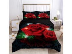 Juego Ropa Cama Niñas Estampado Juego Mujer Funda Nórdica Almohada Material Microfibra Color Niños 240x260 Cm