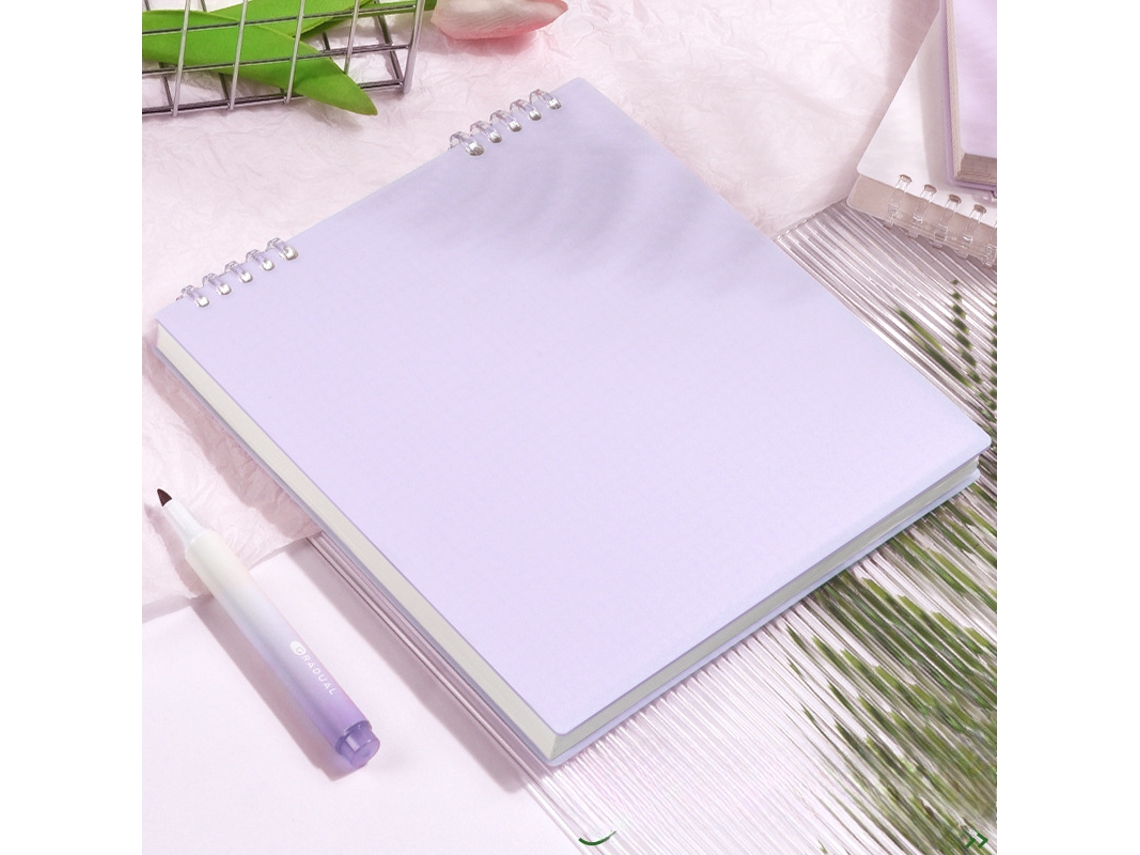 Cuadernos B5, agendas, cuadernos con pestañas, papelería, blocs de dibujo, morado