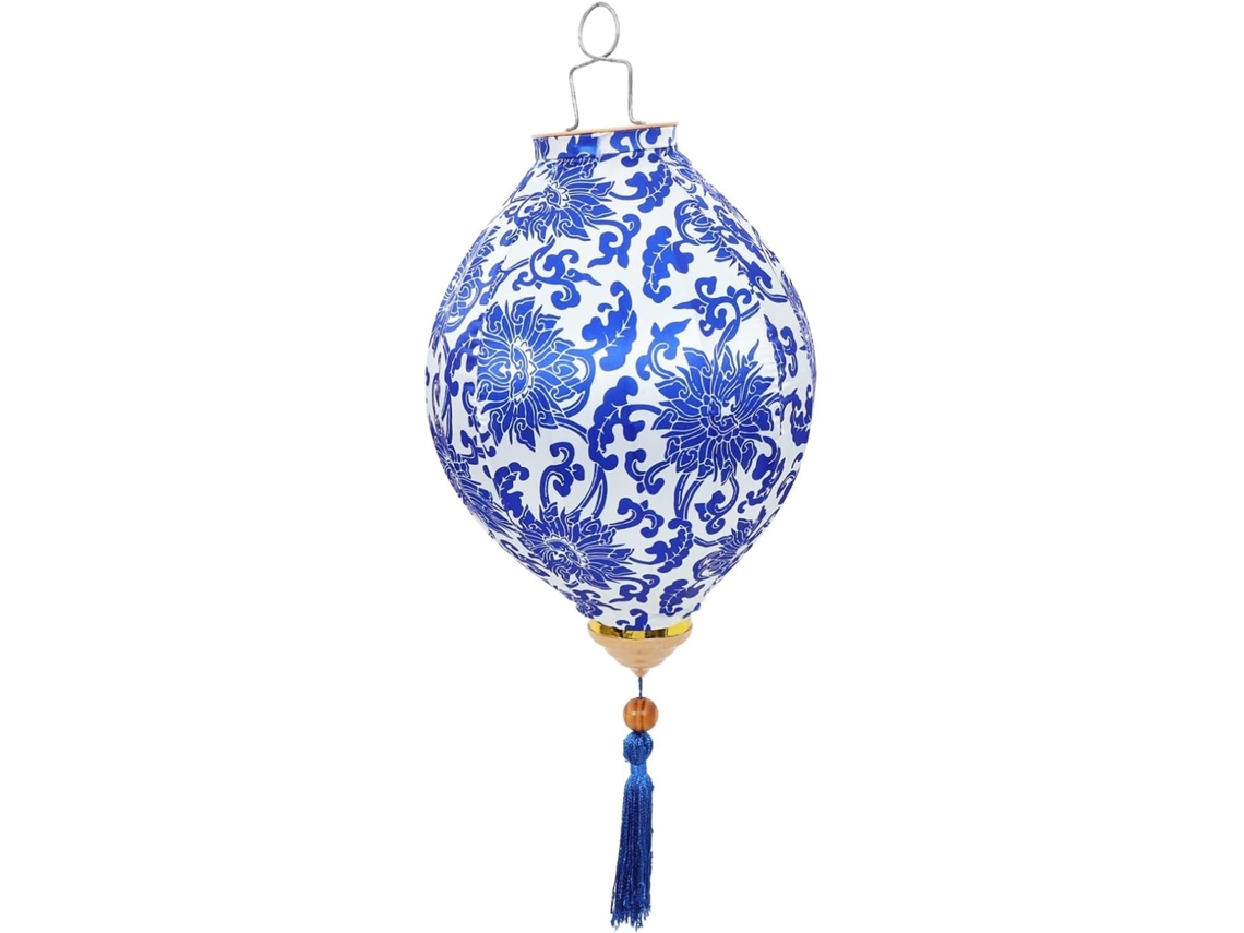 Linterna De Tela Vietnamita Vintage Cm Para Jardín