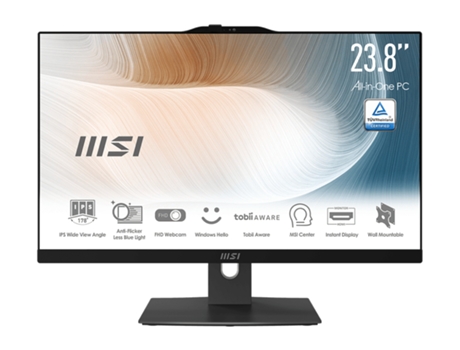 All-in-One MSI 72528 7441 (23.8 '' - - RAM: 16 GB - - Intel Iris Xe Graphics)