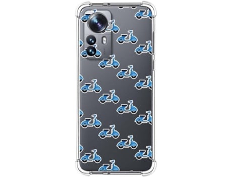 Carcasa para Xiaomi 12 Pro 5G TUMUNDOSMARTPHONE Dibujos Antigolpes Scooter Multicolor