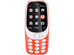 Teléfono móvil NOKIA 3310 (2.4'' - 2G - rojo)