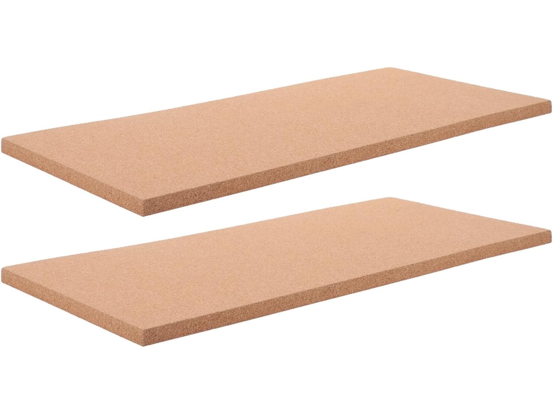 Juego De 2 Pizarras De Corcho Autoadhesivas Rectangulares, 2 Piezas