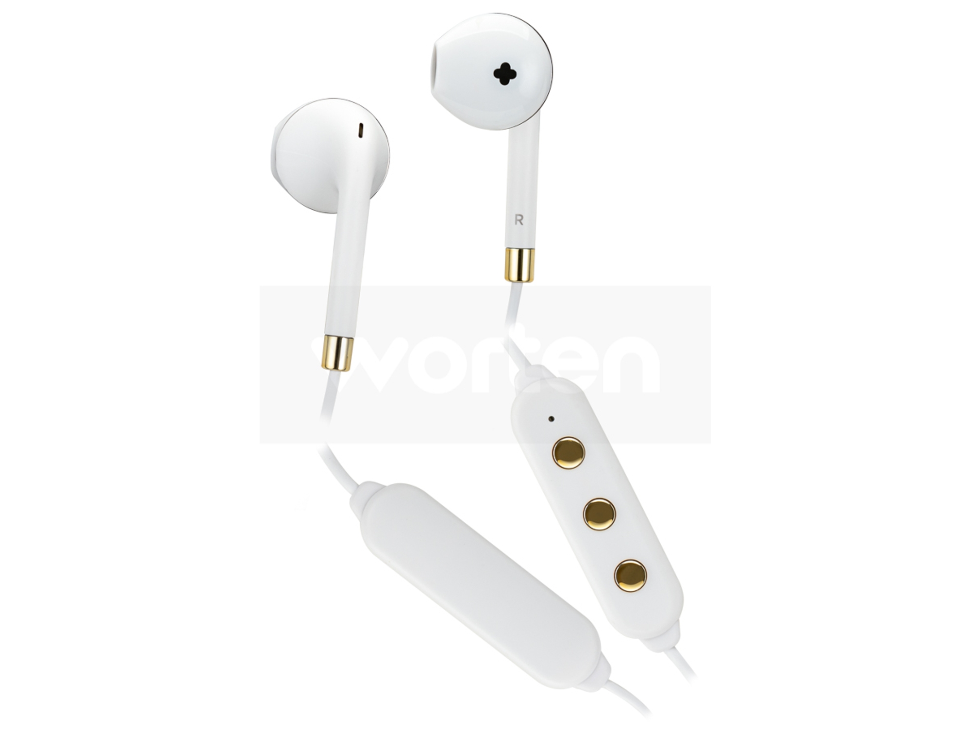 Auriculares Bluetooth HAPPY PLUGS II (In Ear - Micrófono - blanco)