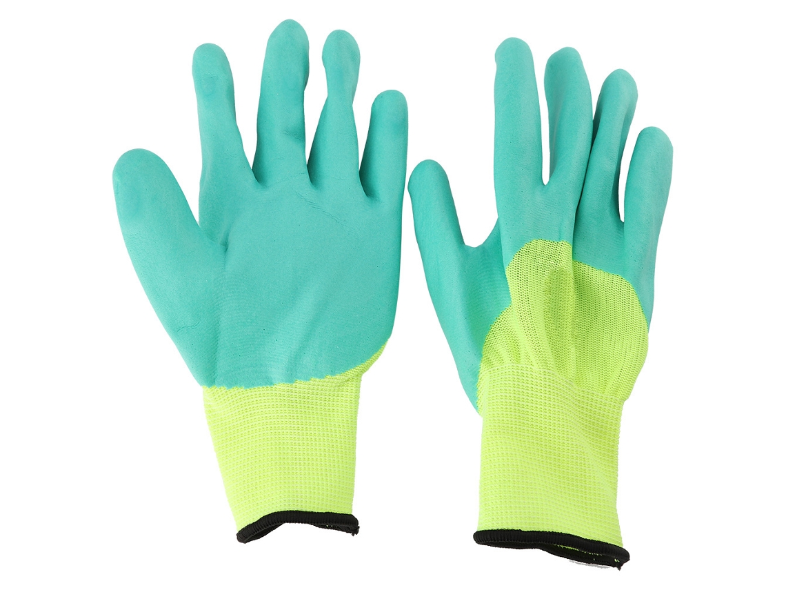 Guantes De Trabajo Impermeables Y Antideslizantes Para Jardinería, Horticultura Y Mantenimiento - Nitrilo