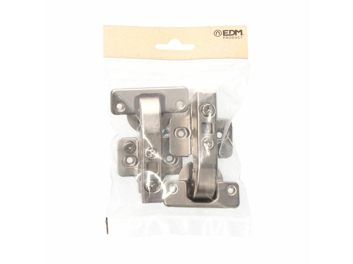 Bisagra EDM BC13 90º Rinconera Pistón Acero