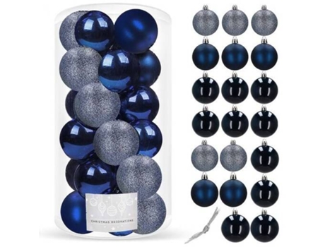 Pack de Bolas para Árbol de Navidad con 20 Piezas