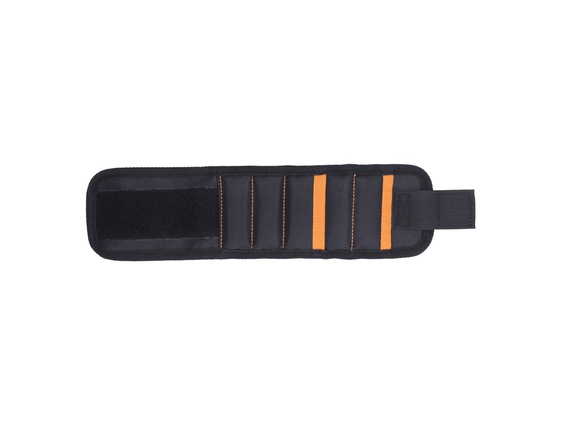Pulsera Magnética De Tela Oxford Con 5 Rejillas Para Herramientas Ligeras, Carpintería Y Decoración.