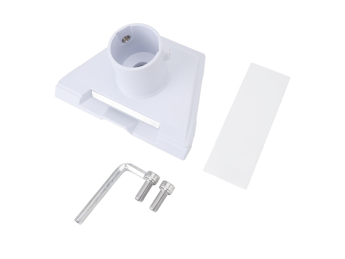 Adaptador De Tubo Para Satélite Gen 3, Montaje En Techo, Acero, Plástico, Resistente A La Intemperie, Fácil Instalación.