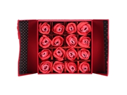 Caja De Regalo Con Rosas Artificiales Pe Para Fiestas De Cumpleaños - Regalo Innovador
