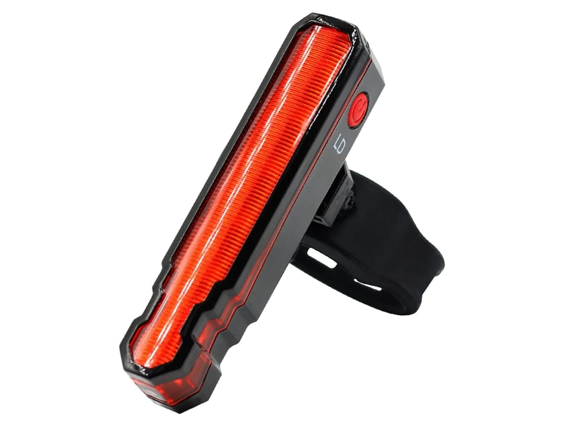 Luz Trasera Bicicleta 2h Duplo Modo 15modos Negro