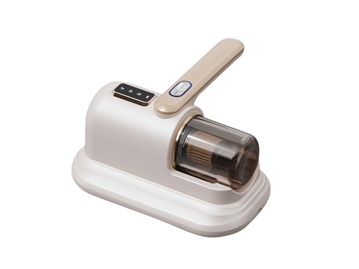 Aspiradora SPQMENT para ácaros del polvo con esterilización UV y eliminación profunda (blanca)