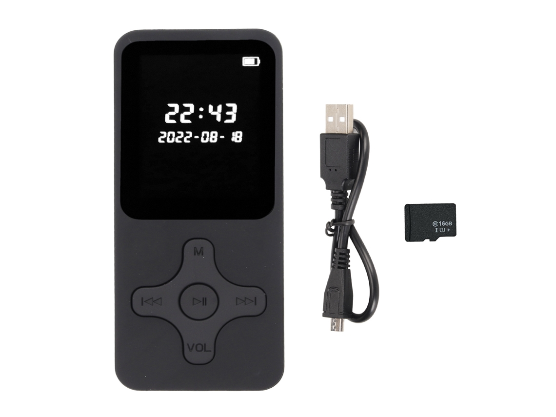 Reproductor MP3/MP4 (Bluetooth 5.0, pantalla LCD de 1,77 pulgadas)