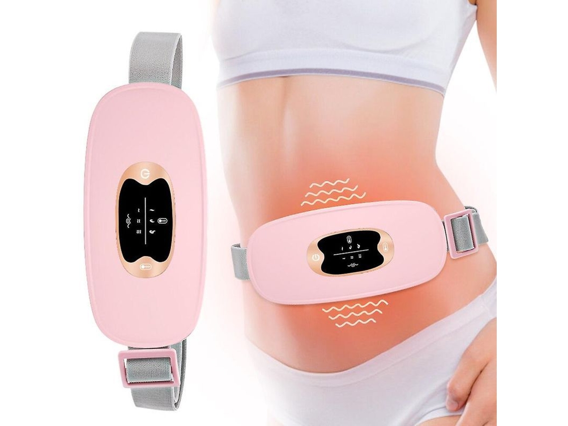 Fasst-cinturón Calentador Para Uterus Con Masaje Vibracional Alivia Dolor Menstrual Y Malestar Lumbar