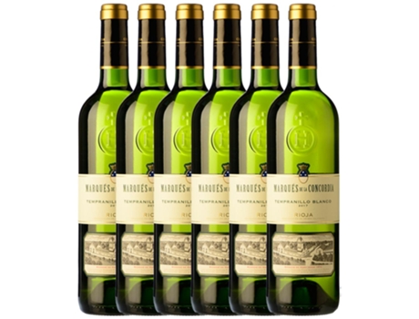 Vino MARQUÉS DE LA CONCORDIA Marqués De La Concordia Marqués De La Concordia Tempranillo Rioja Joven (0.75 L - 6 unidades)