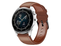 Correa de cuero para Huawei Watch GT 3 de 46 mm con costuras.