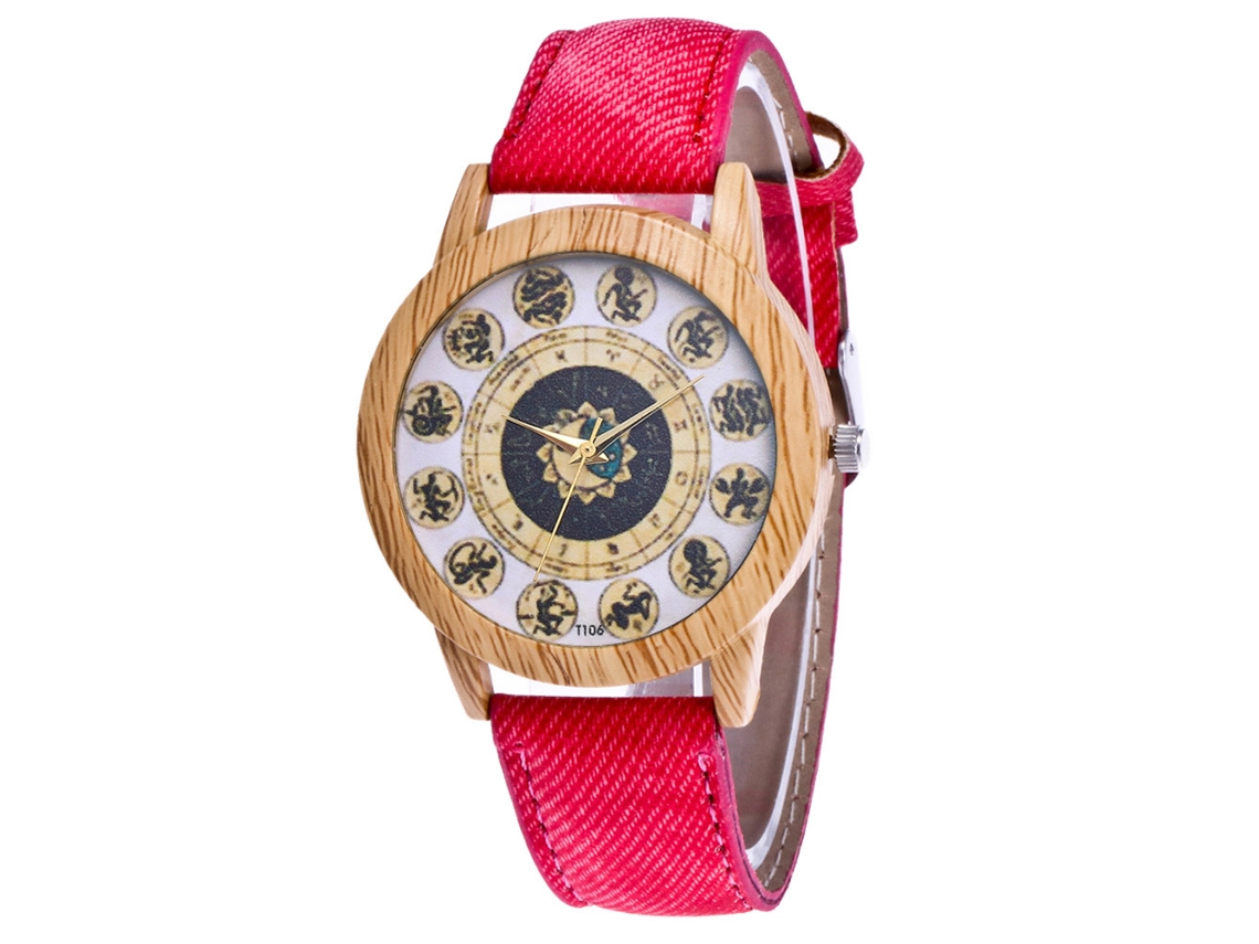 Reloj De Pulsera Shengke Fashionado Simple Casual Para Mujer, De Piel Sintética (negro)