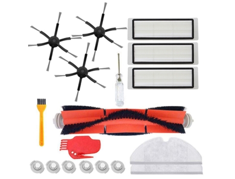 Kit de cepillo de filtro y rodillo para Xiaomi Mijia/ Roborock S50 S51 S55 S6, herramientas de aspiradora, accesorios de limpieza del hogar