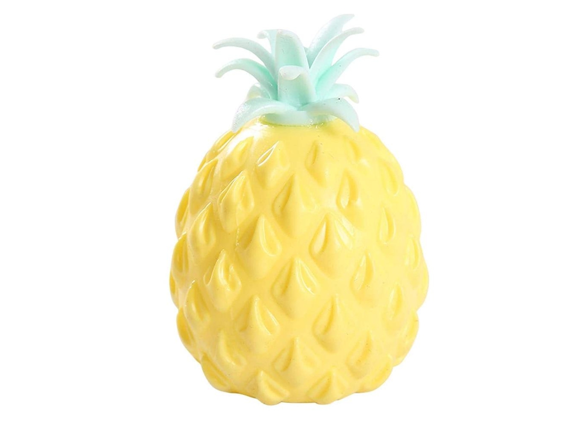 Pelota Antiestrés De Tpr Con Forma De Piña Para Aliviar El Estrés Y La Ansiedad - Juguetes Para Apretar Con La Mano