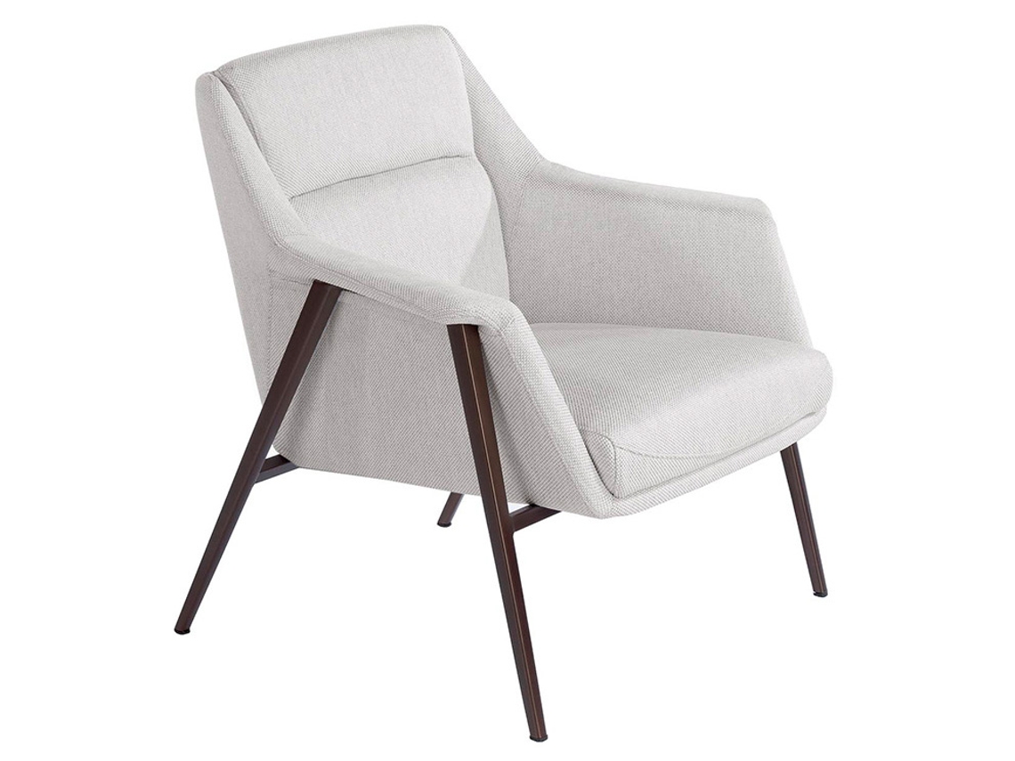 Sillón ANGEL CERDÁ S.L. 5010 (Blanco - Poliuretano, Tejido - 78 x 76 x 77 cm)