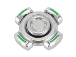 Ats-juguete Giroscopio De Dedo De Aleación De Zinc Para Aliviar El Estrés, Alta Velocidad, Brilla En La Oscuridad, Para Tdah Tea, Platsa