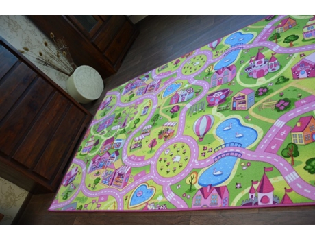 Alfombra Infantil Sweet Town (300 x 300 cm)