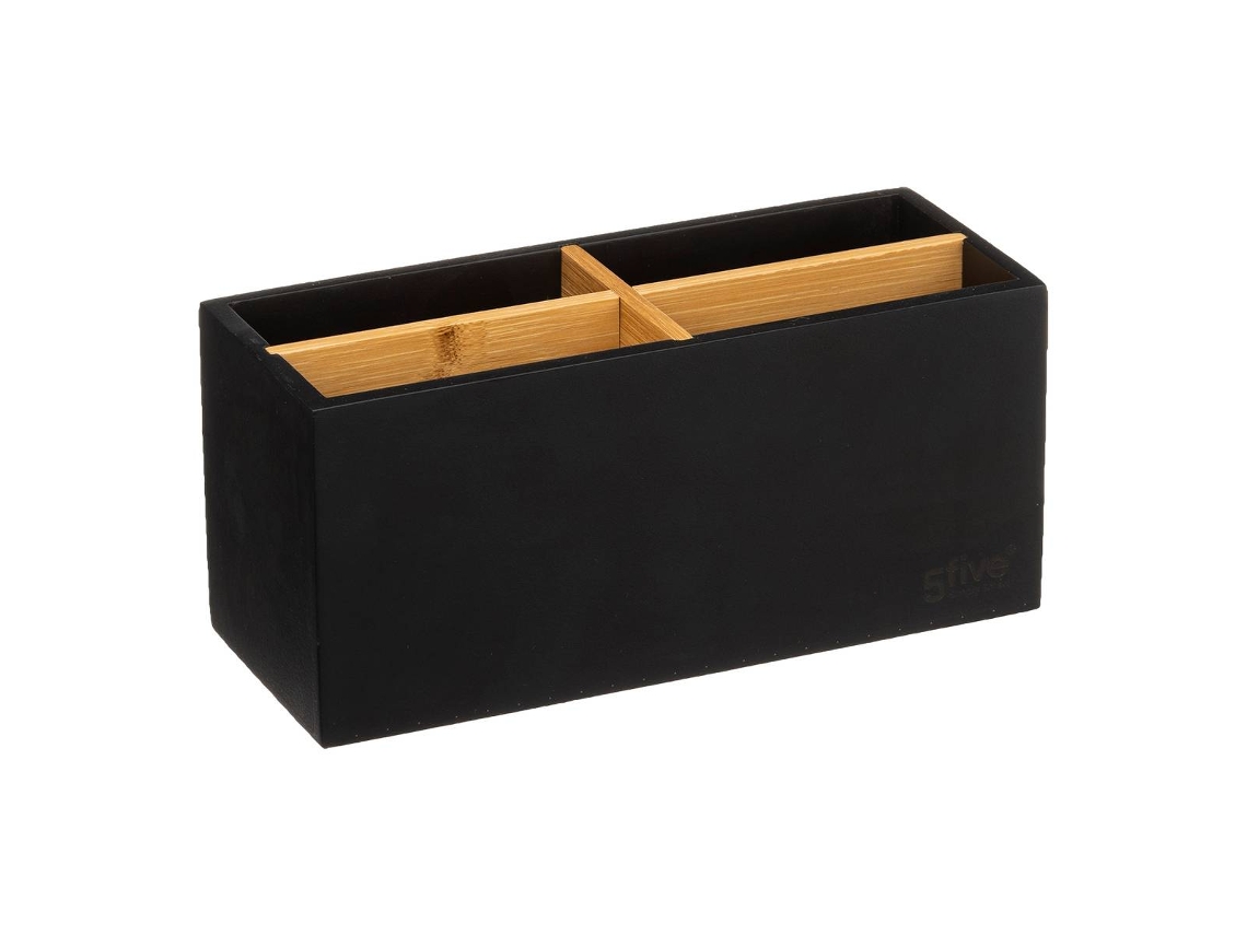 5five - naturéo organizador de 4 compartimentos negro 5 FIVE SIMPLY SMART