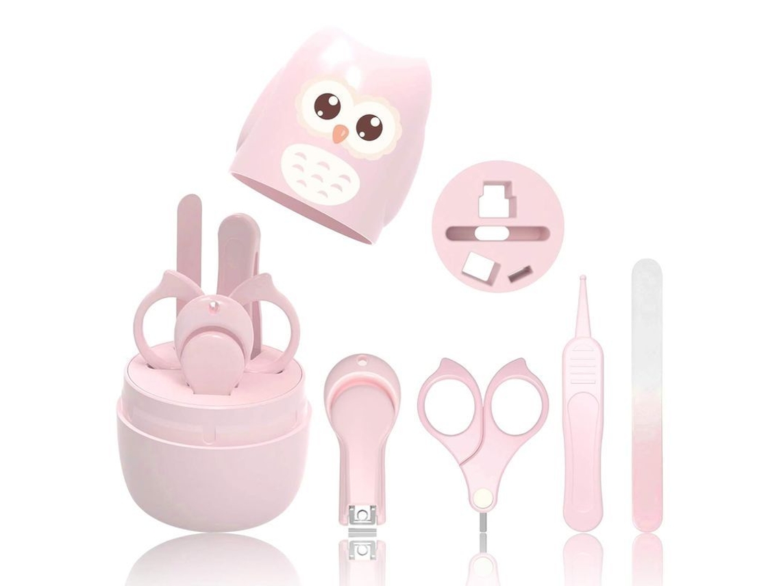 Kit De Cuidado Para Bebés Con Tijeras Y Cortaúñas, Lima De Uñas Y Pinzas De Manicura.