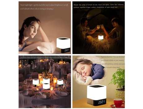 Altavoz Bluetooth Multi4you con luz LED