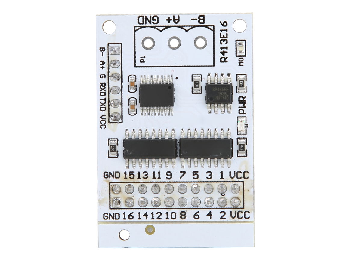 Módulo Controlador Rs485 De 16 Canales Con Modbus Y Modo At, Placa De Relés R413e16_b