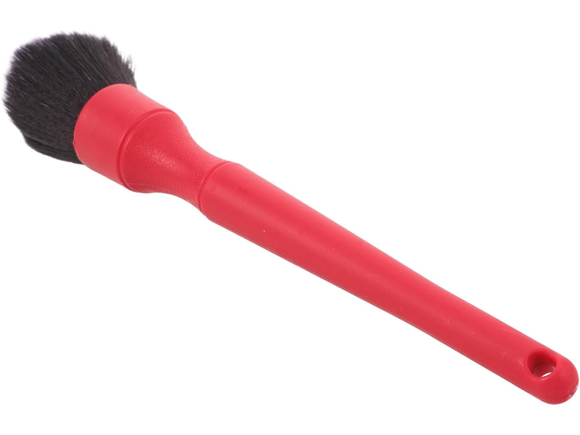 Cepillo De Limpieza Rojo De Tacto Suave Para Salpicadero Y Rejillas Del Coche.