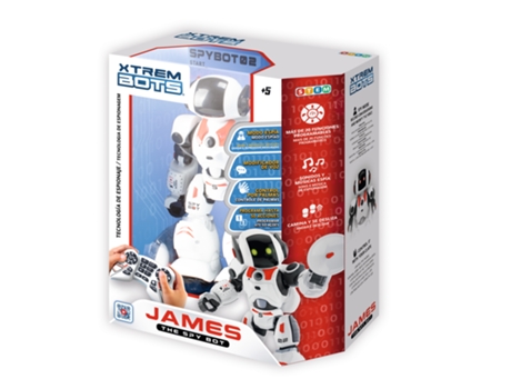 Robot Xtrem Bots James The Spy Bot