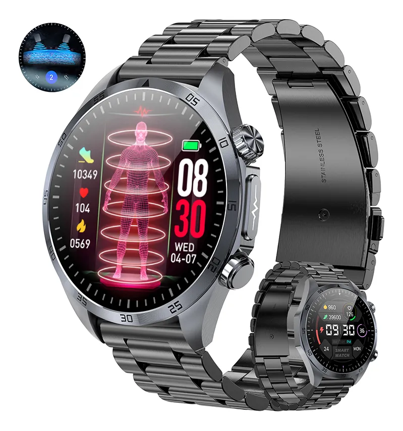 Reloj inteligente para hombre con ECG 2024 y salud IP68vayotoy