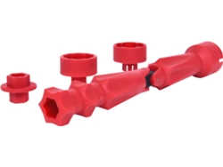 Juego de llaves para montaje de asiento de inodoro, 4 piezas Ks Tools (123.0035)
