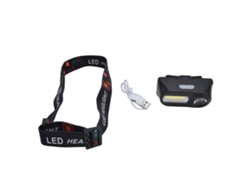 Mini Linterna Frontal Led Recargable Por Usb Y Ajustable Para Acampar, Hacer Senderismo Y Actividades Al Aire Libre.